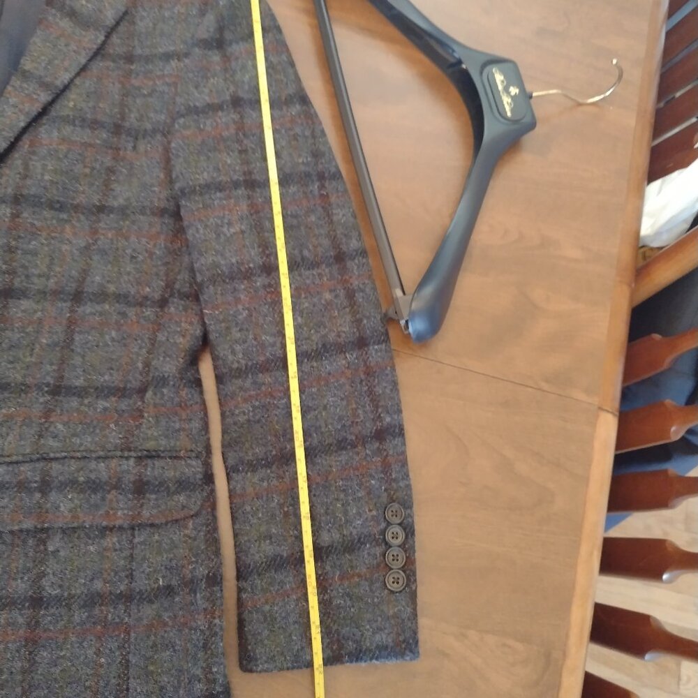 Brooks Brothers Harris Tweed Sport Coat Size 36S - Milano Fit - Picture 11 of 16